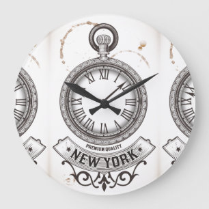 New York Pocket Watch Stor Klocka