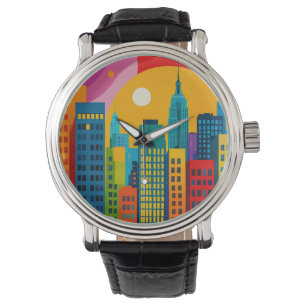 New York Pop Art Armbandsur