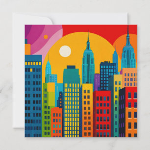 New York Pop Art Julkort