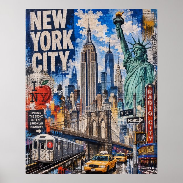 New York Poster (Framsidan)