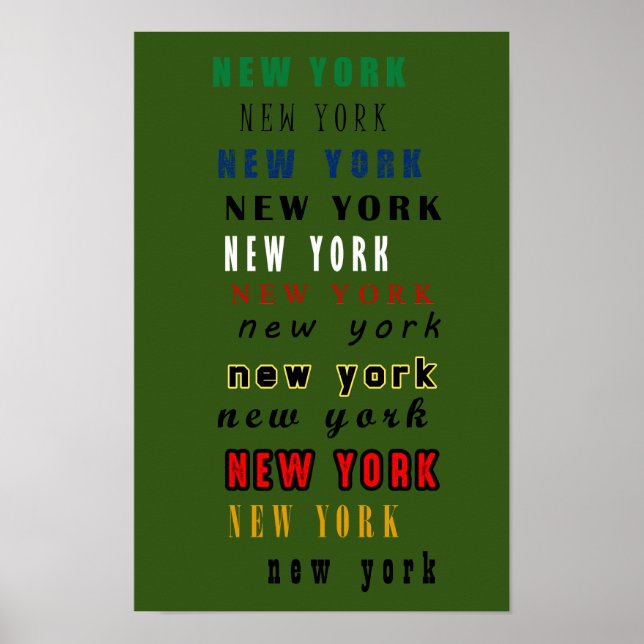 New York Poster (Framsidan)