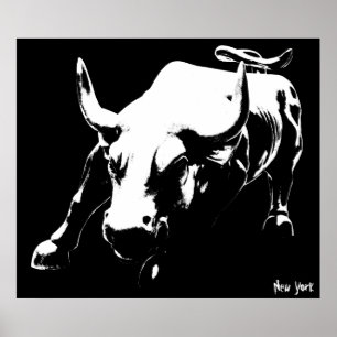 New York Poster Coola New York Bull Souvenir Poste