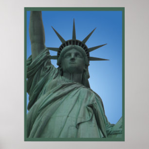 New York Poster Frihetsgudinnan New York-utskrift