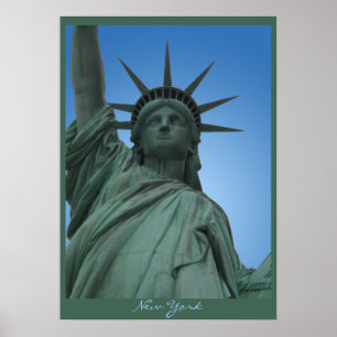 New York Poster Frihetsgudinnan New York-utskrift