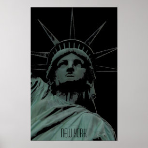 New York Poster Frihetsgudinnan New York-utskrift