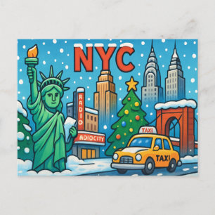 NEW YORK Postkort Vykort