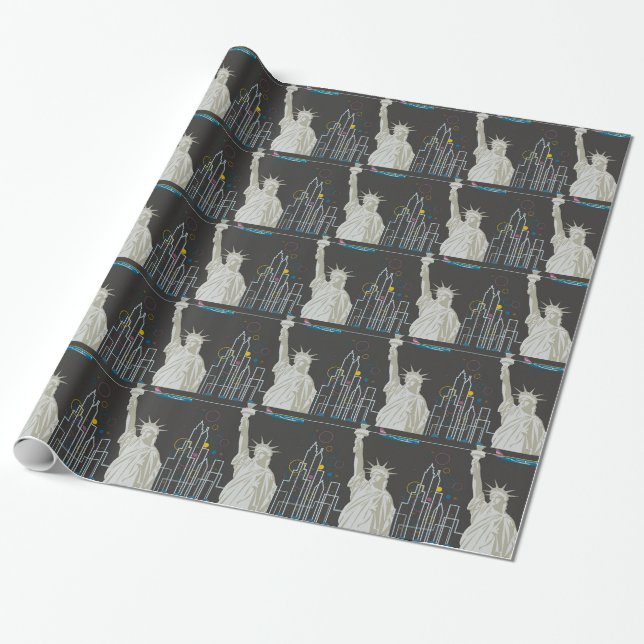 New York Presentpapper (Utrullad)