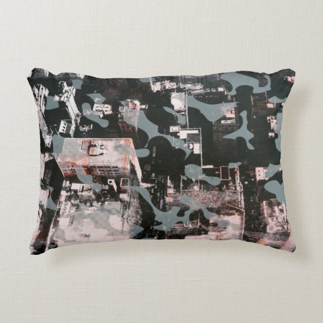 New York Prydnadskudde (Framsidan)