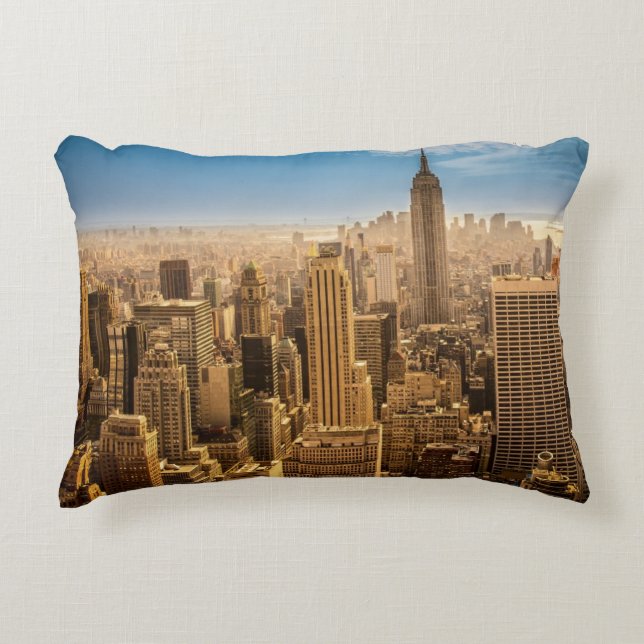 New York Prydnadskudde (Framsidan)