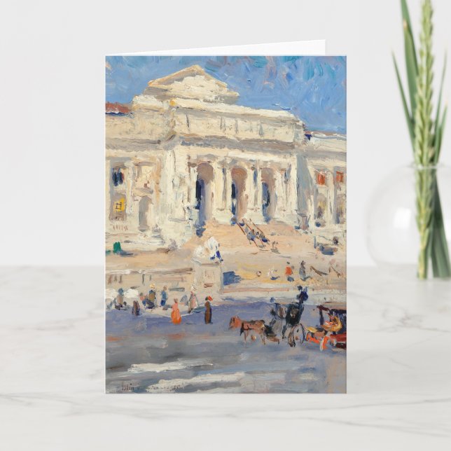 New York Public Bibliotek | Colin Campbell Cooper Kort (Framsida)