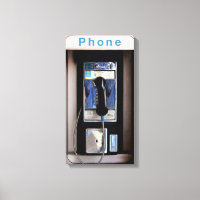 New York Public Payphone, Retro Telefonkiosk