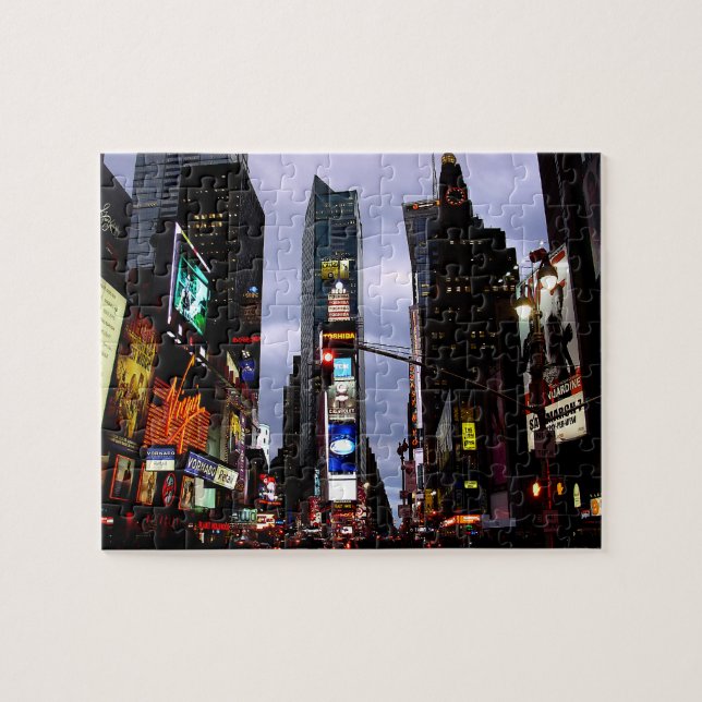 New York Puzzle New York Cityscape Souvenir Puzzle Pussel (Horisontell)
