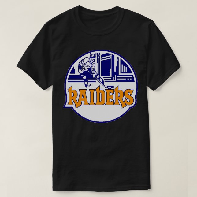 New York Raiders WHA Hockey T Shirt (Design framsida)