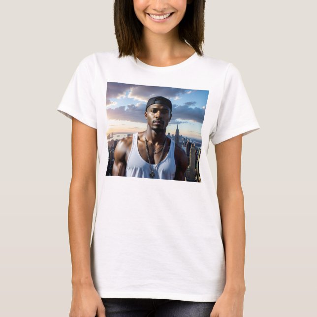 New York - Rap Star T Shirt (Framsida)