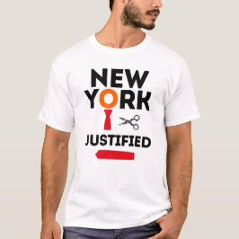 New York-rättfärdigad, dom mot borgen T Shirt