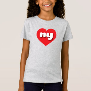 New York Red Hjärt - I kärlek ny T Shirt
