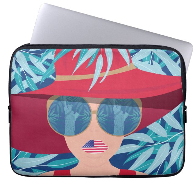 New York Reflection Laptop sleeve (Framsidan)