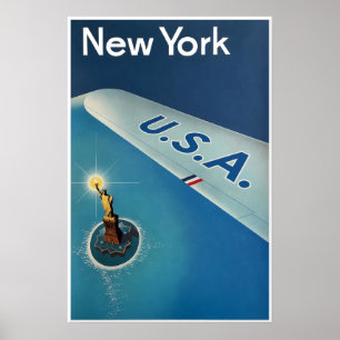 New York reseskylt Poster