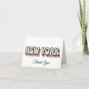 New York Retro 80s Chrome City Tack Kort