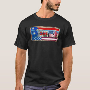 New York Rican Puerto Rico Flagga Nuyorican New Yo T Shirt