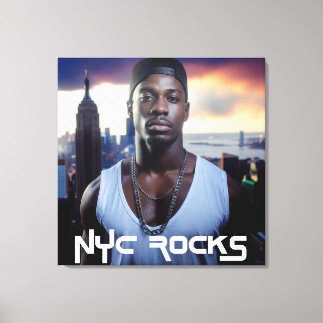 NEW YORK ROCKS - NYC CANVASTRYCK (Framsida)