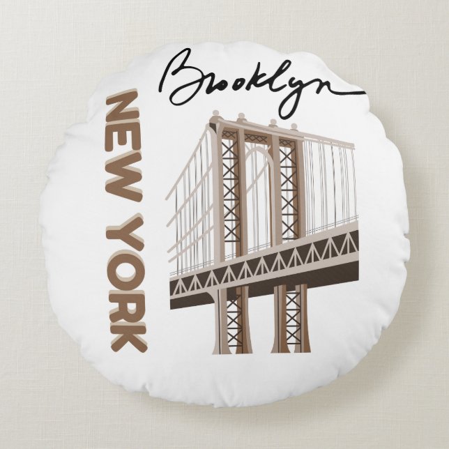 NEW YORK  RUND KUDDE (Framsidan)