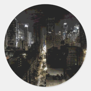 New York Runt Klistermärke