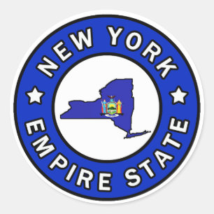 New York Runt Klistermärke