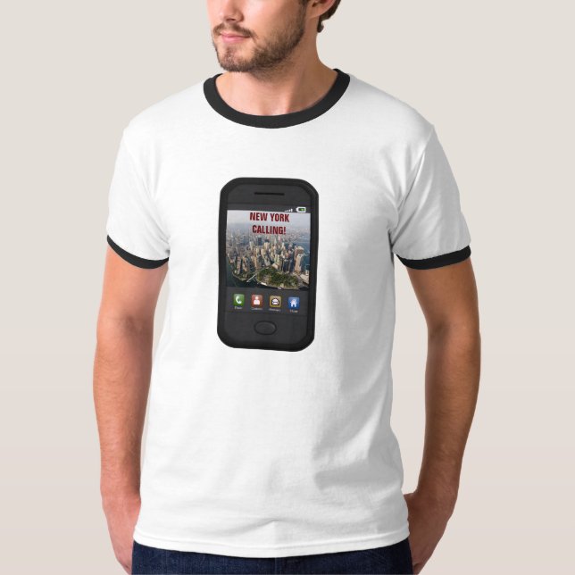 New York-samtal Tee (Framsida)