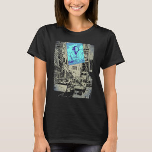 New York Samurai Dj Japansk grunge Aesthetic Stre T Shirt