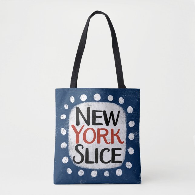 New York Segce Tote Bag Tygkasse (Framsida)