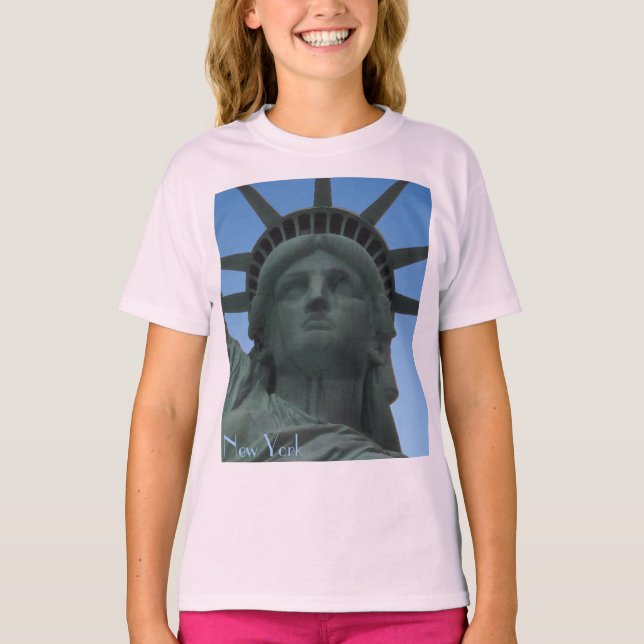New York Shirt Barn Frihetsgudinnan NYC T-Shirt (Framsida)