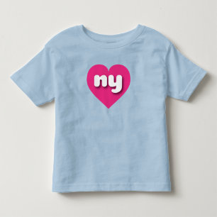 New York shock rosa Hjärtat - I kärlek ny T Shirt