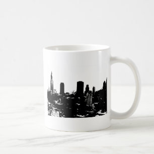 New York Silhouette Kaffemugg