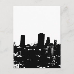 New York Silhouette Vykort