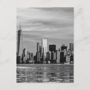 New York Siluett Vykort