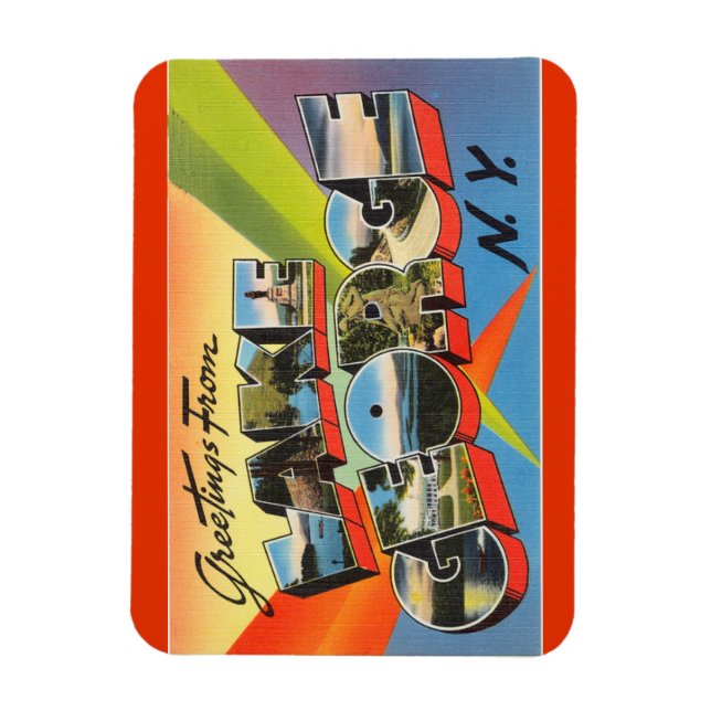 New York, Sjö George Magnet (Vertikal)