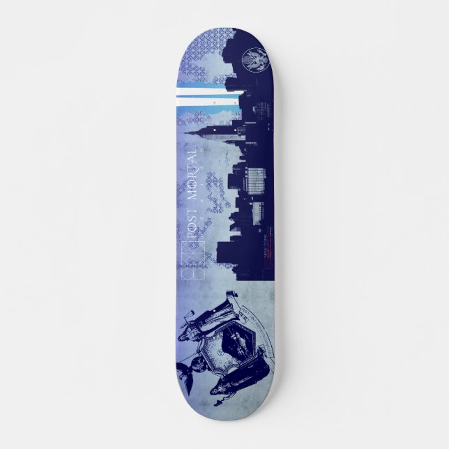 New York Skateboard Bräda 21,5 Cm (Framsida)