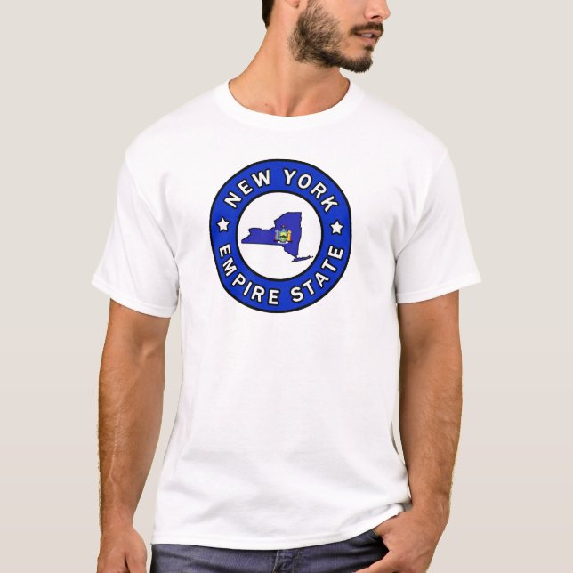 New York-skjorta T-shirt (Framsida)