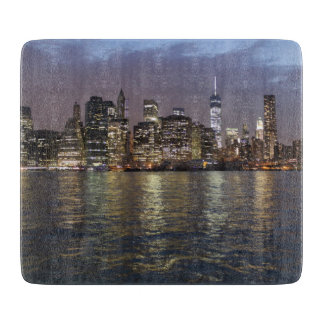 New York Skyline bei Nacht