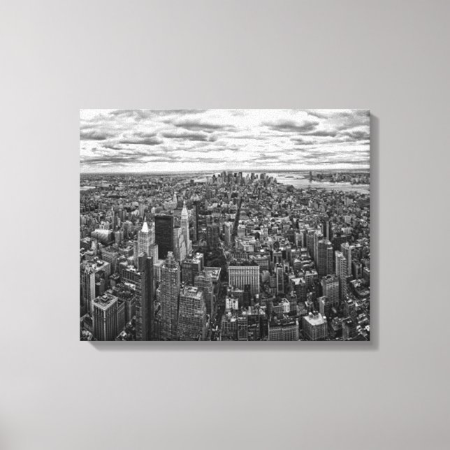 New York Skyline Canvastryck (Framsida)