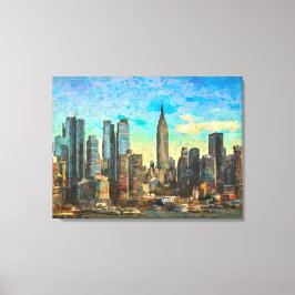 New York Skyline Canvastryck