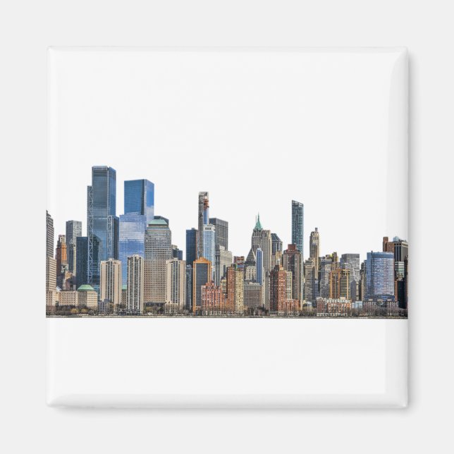 New York Skyline Design Magnet (Framsidan)