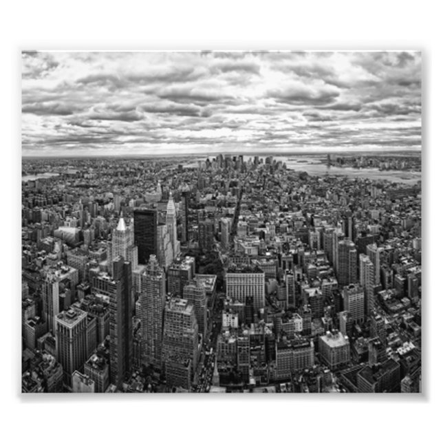 New York Skyline Fototryck (Framsidan)