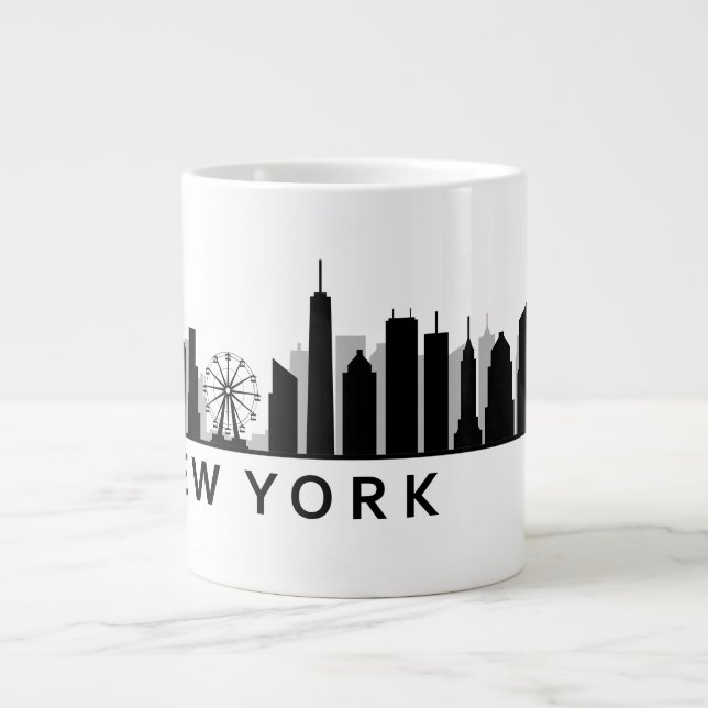 New York Skyline Jumbo Mugg (Framsidan)
