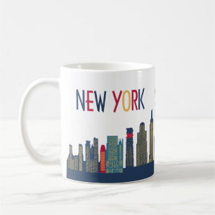 New York Skyline Kaffemugg