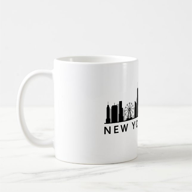 New York Skyline Kaffemugg (Vänster)