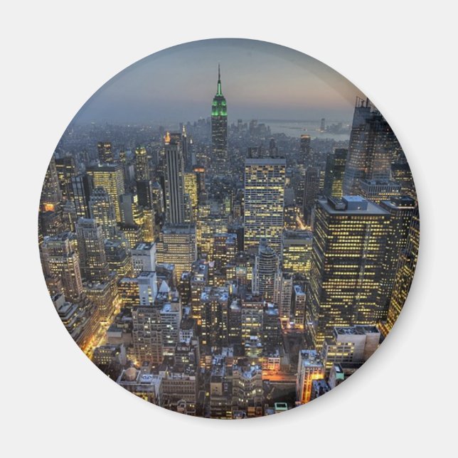 New York Skyline Magnet (Framsidan)