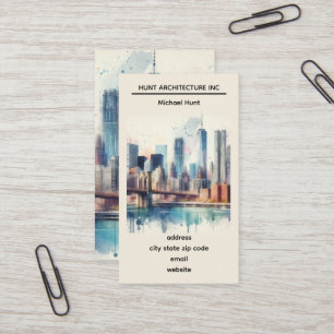 New York Skyline-mall Kort