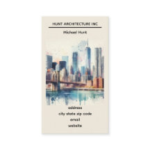 New York Skyline-mall Kort